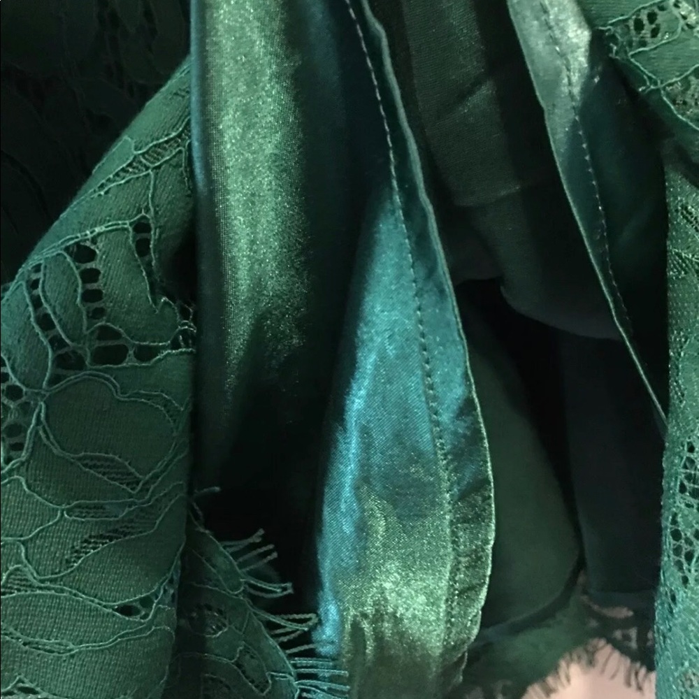 Spearmint Green Liza Luxe Lacey Dress XL NWT Lined Bridesmaids Multiple! - Picture 11 of 12